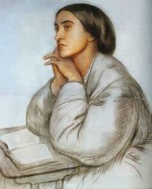 Portrait Of Christina Rossetti, By Her Brother Dante Gabriel Rossetti