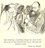 Edward Lear Self Portrait