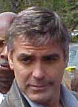 George Clooney On The 'Oceans 12' Set